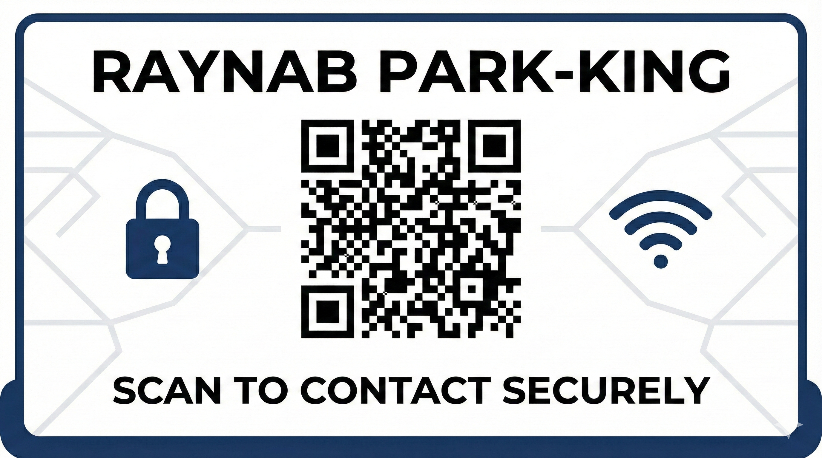 Raynab Park-King QR Sticker