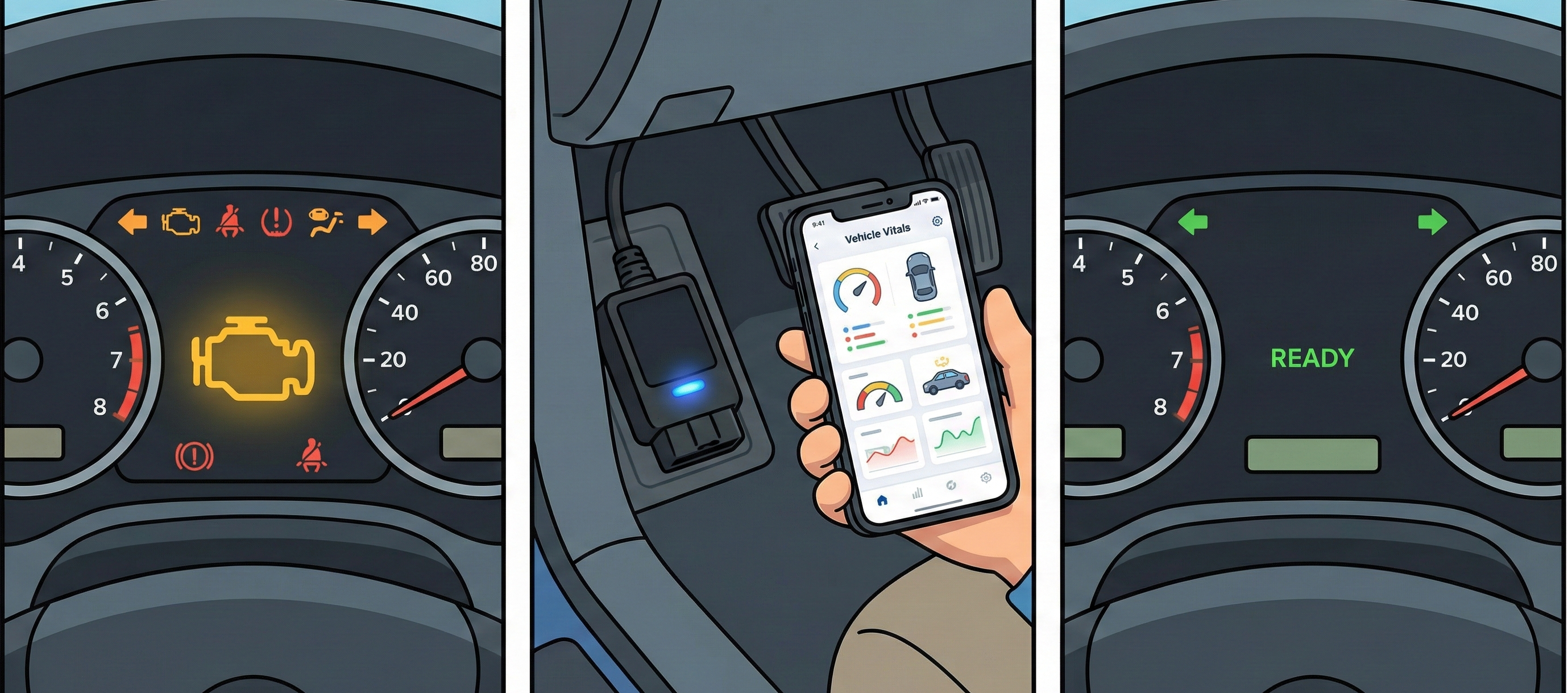 Raynab Vehicle Vitals App